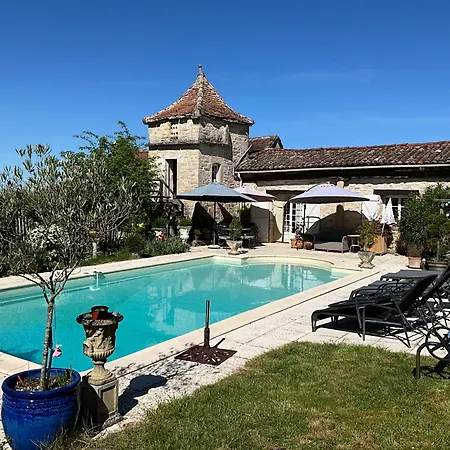 Les Gîtes Pérard Caylus Exterior foto